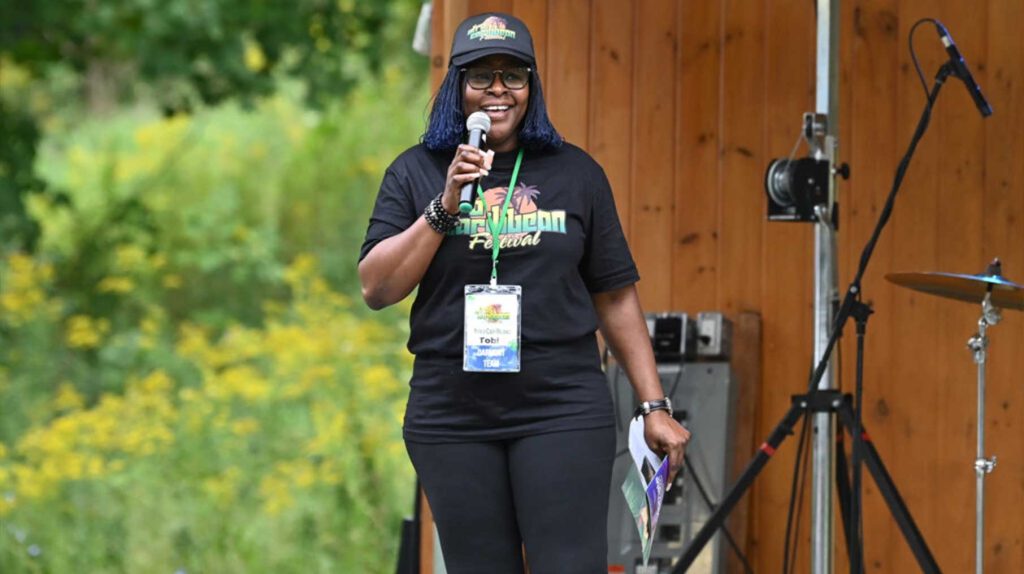 Opening the inaugural Afro-CariBrant festival